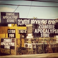 Photo taken at Zombie Apocalypse Store by Dennis M. on 9/9/2012