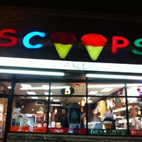 Photo taken at Scoops Ice Cream by Shanny on 4/8/2012