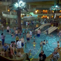 Photo taken at Ramada Tropics Resort / Conference Center Des Moines by Allyssa S. on 3/24/2012