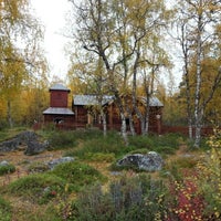 Photo taken at Pielpajärven erämaakirkko by Tomi S. on 9/11/2012
