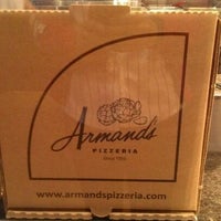 Photo taken at Armand&amp;#39;s Pizzeria by Tiara D. on 5/8/2012