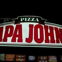 Photo taken at Papa John&amp;#39;s Pizza by Eren K. on 4/7/2012