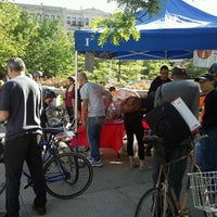 Photo taken at National Bike To Work Day by Preet G. on 5/18/2012