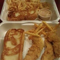 Photo taken at Raising Cane&amp;#39;s Chicken Fingers by Suzanne H. on 5/27/2012