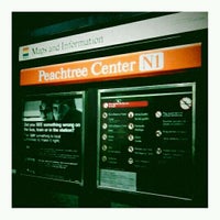 Photo taken at MARTA - Peachtree Center Station by Brandon L. on 5/8/2012