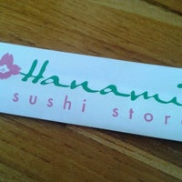 Das Foto wurde bei Hanami Sushi Store von Rafael afonso am 7/6/2012 aufgenommen