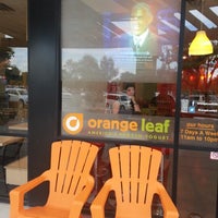 Photo taken at Orange Leaf Frozen Yogurt by Johnny E. on 8/22/2012