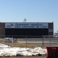 Photo taken at Aeroport Roland-Désourdy Airport (CZBM) by Mélanie A. on 3/18/2012