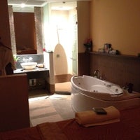 Photo taken at The Riva Spa by Bebie S. on 2/12/2012