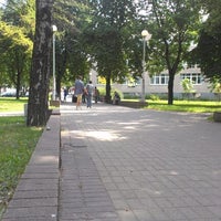 Photo taken at Бондаревский сквер by Pavieł N. on 7/27/2012