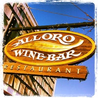 Снимок сделан в Alloro Wine Bar &amp;amp; Restaurant пользователем Ben R. 9/2/2012
