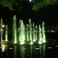 Photo taken at Leaping Fountain by JNez on 8/1/2012