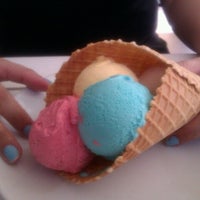 Photo taken at Gelato Ice &amp;amp; Cafe by Aydan T. on 7/14/2012