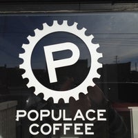 Photo taken at Populace Cafe by Chris S. on 4/4/2012