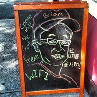 Photo taken at 5th Ave Bageltique Cafe by Alex F. on 7/25/2012
