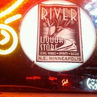 Photo taken at River Liquor Store by Nick S. on 8/3/2012