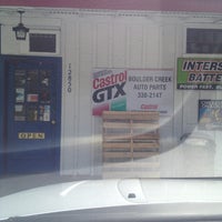 Photo taken at Carquest Auto Parts - Boulder Creek Auto Parts by David C. on 4/14/2012