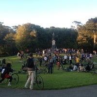 Photo taken at SF Bike Party by Lu C. on 7/7/2012