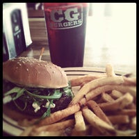 Photo taken at CG Burgers by Edward E. on 5/19/2012