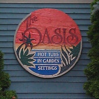 Photo taken at Oasis Hot Tub Garden by CHILLA P. on 7/1/2012