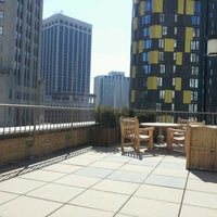 Photo taken at 45 Wall Roof Deck by James D. on 3/7/2012