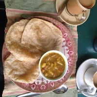 Photo taken at Old Tashi Delek Restaurant by Jennifer Vy T. on 4/9/2012