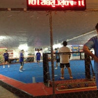 Photo taken at TRiGOAL Football Park (สนามไตรโกล) by ฒนัฐ บ. on 7/25/2012