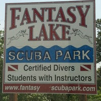 Photo taken at Fantasy Lake Scuba Park by Elizabeth D. on 5/4/2012