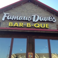 Photo taken at Famous Dave&amp;#39;s by Alison G. on 4/11/2012