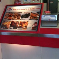 Photo taken at Domino&amp;#39;s Pizza by Leotis D. on 4/25/2012