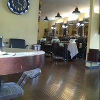 Photo taken at Bolt Barbers Monkey House, West Hollywood by JayChan on 2/18/2012
