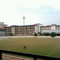 Photo taken at Lapangan Bola PTIK by Dimas H. on 7/4/2012