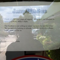 Photo taken at Jersey Mike&amp;#39;s Subs by Rachel M. on 7/27/2012