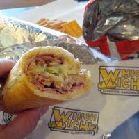 Photo taken at Which Wich? Superior Sandwiches by Randy on 6/2/2012
