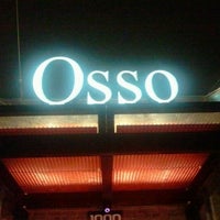 Photo taken at Osso Restaurant and Lounge by Mann C. on 5/5/2012