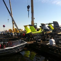 Photo taken at Seafair Hydroplane Pit by Caroline D. on 8/5/2012