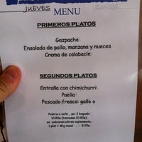 6/14/2012 tarihinde Tirso M.ziyaretçi tarafından Restaurante El Tros'de çekilen fotoğraf