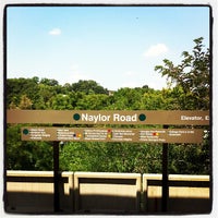 Photo taken at Naylor Road Metro Station by Dmitry S. on 8/21/2012