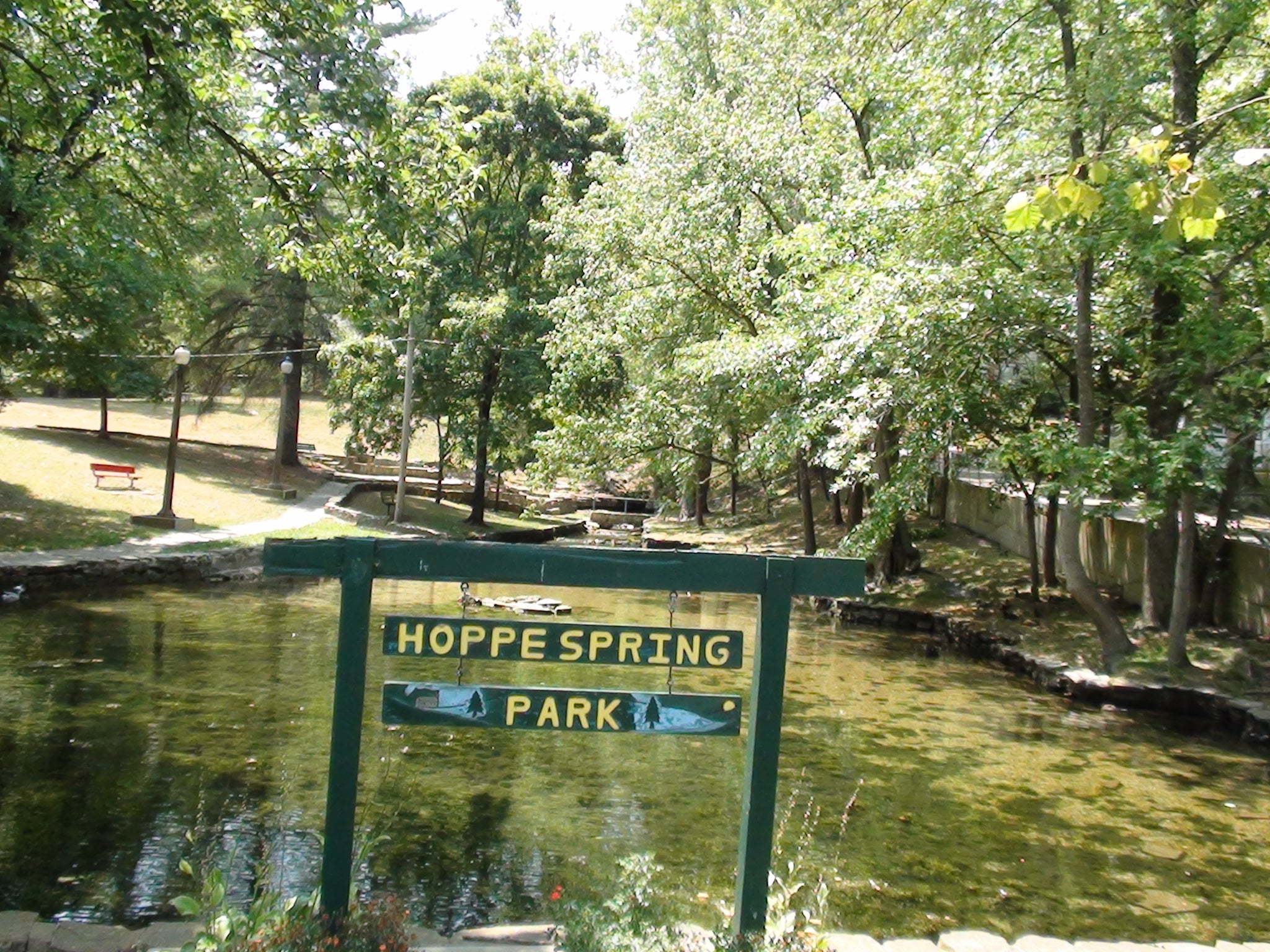 Spring State Park, Campground at Laclede