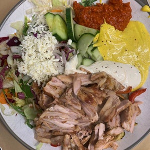 Gemüse Corner Kebab