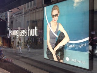 Sunglass hut nearby Istanbul in Turkey 