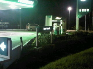 Gas station: Shell Jalan Sungai Apong nearby Kuching in Malaysia 