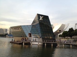 Must See - Check out the art at Louis Vuitton Island Maison at MBS