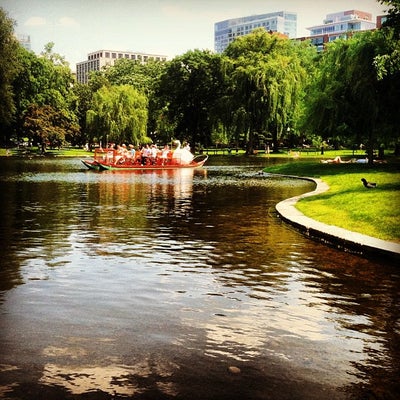 Boston Public Garden - Jardín en Boston