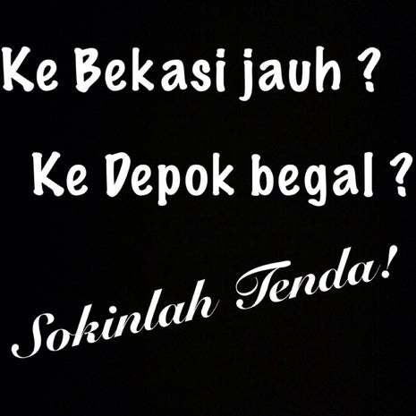 Sokinlah Tenda