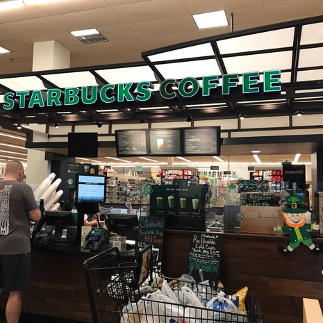 Starbucks inside of Safeway