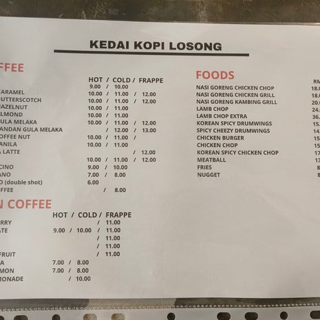 Kedai Kopi Losong