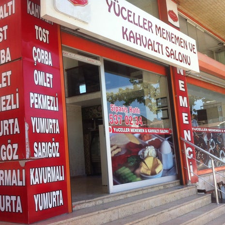 yüceller menemen ve kahvaltı dünyası