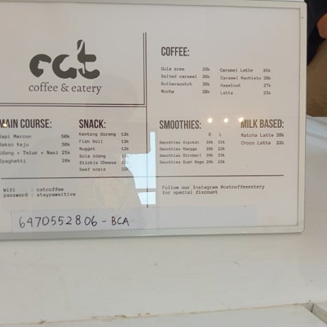 Cat Coffee & Eatery