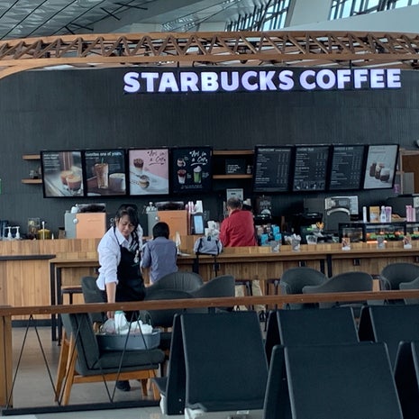 Starbucks Gate 21 Terminal 3